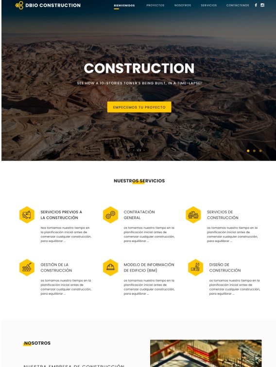 Página Web de Cápsula Digital|ConstrucciÃ³n